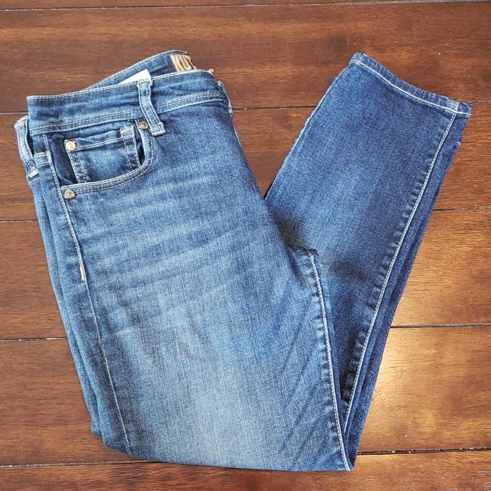 KTFK Angie cropped skinny boyfriend jeans